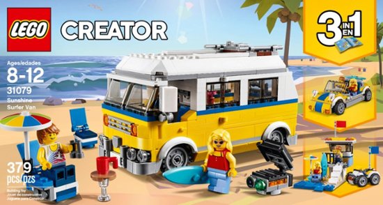 LEGO - Creator 3-in-1: Sunshine Surfer Van 31079 - Multi